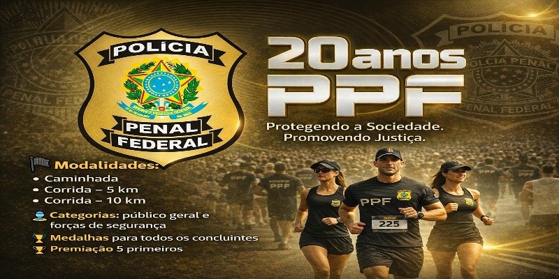 1ª CORRIDA DA POLÍCIA PENAL FEDERAL