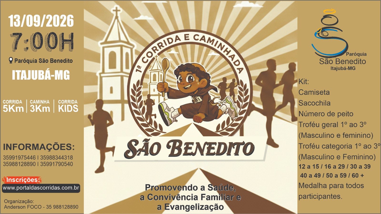 1ª CORRIDA DE SÃO BENEDITO