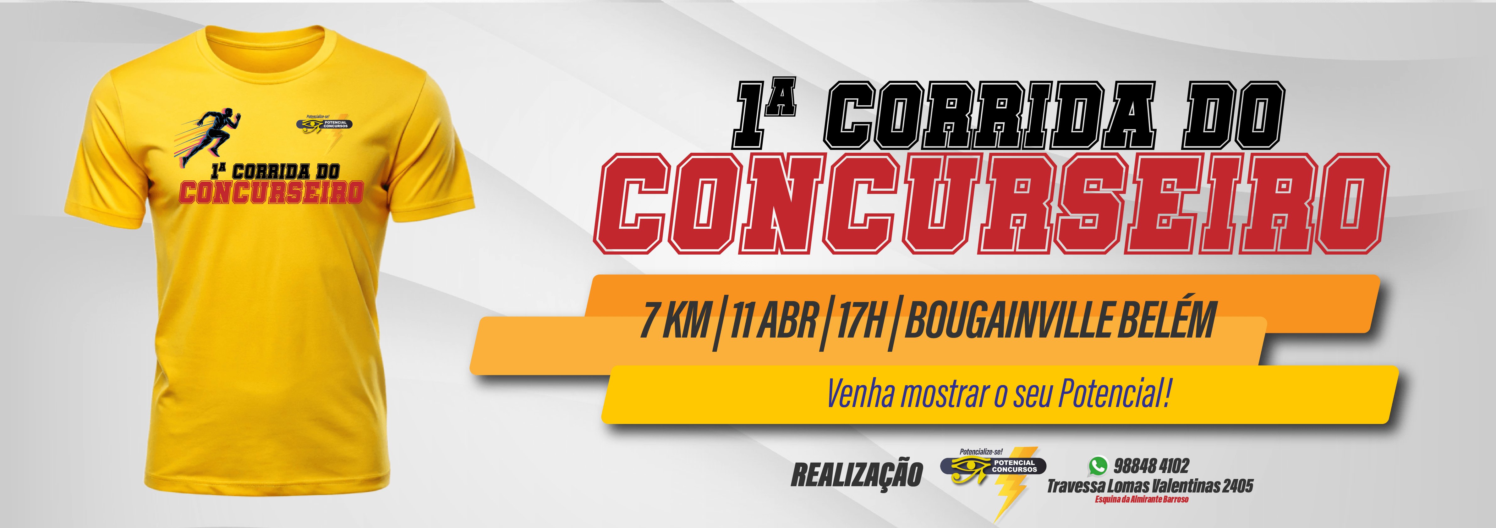 1ª CORRIDA DO CONCURSEIRO