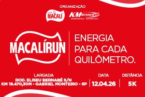 1ª EDIÇÃO DA CORRIDA MACALÍRUN