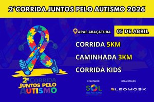 2ª CORRIDA JUNTOS PARA O AUTISMO 2026