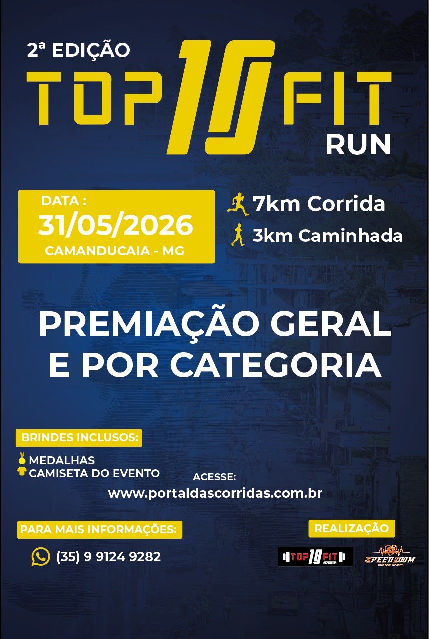 2ª CORRIDA TOP 10 FIT