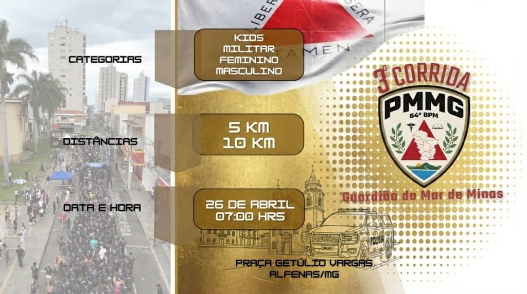 3ª CORRIDA DA POLICIA MILITAR 64BPM