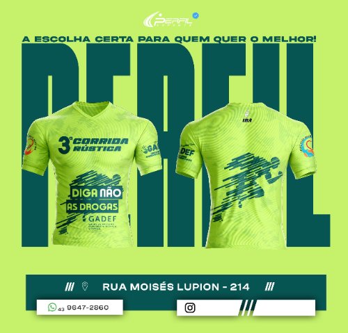 3ª CORRIDA RÚSTICA DIGA NÃO AS DROGAS