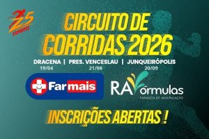 3ª ETAPA JUNQUEIRÓPOLIS - CIRCUITO DE CORRIDAS FARMAIS