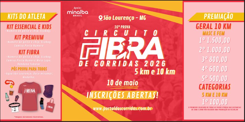CIRCUITO FIBRA DE CORRIDA 2026