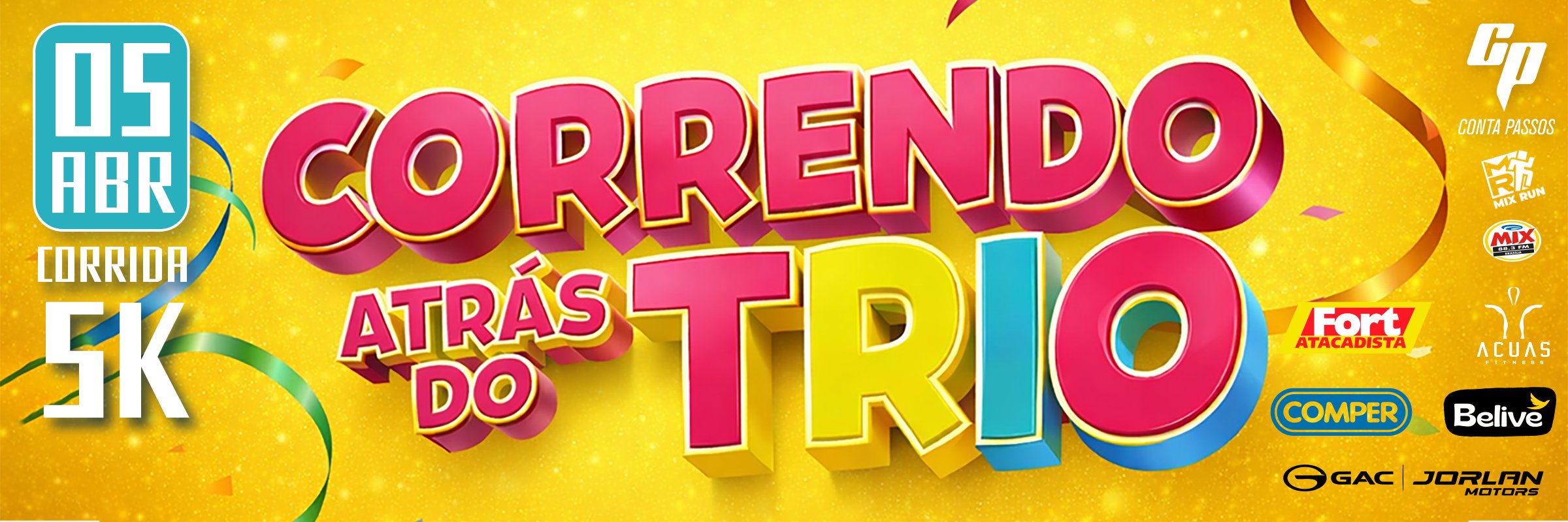 CORRENDO ATRÁS DO TRIO