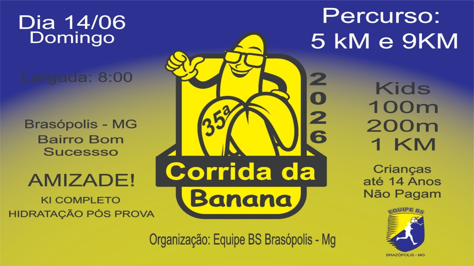 CORRIDA DA BANANA 2026